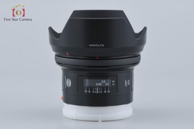 【中古】MINOLTA ミノルタ AF 20mm f/2.8 New_8
