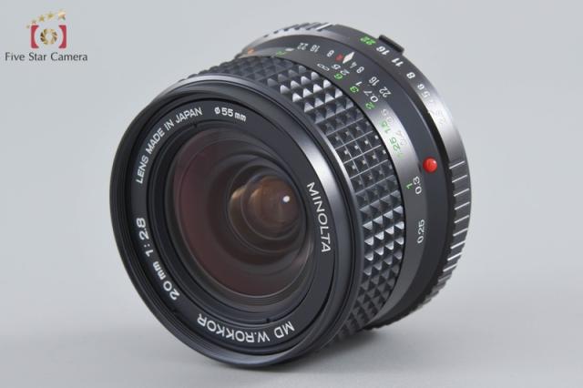 中古】MINOLTA ミノルタ MD W.ROKKOR 20mm f/2.8 【公式通販】