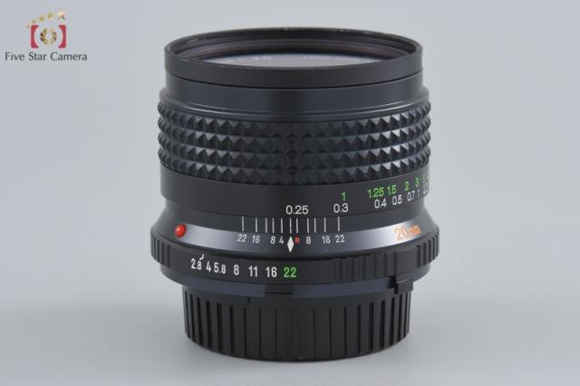 中古】MINOLTA ミノルタ MD W.ROKKOR 20mm f/2.8 【公式通販】