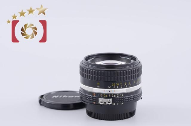【中古】Nikon ニコン Ai-S NIKKOR 50mm f/1.4 D刻印有り