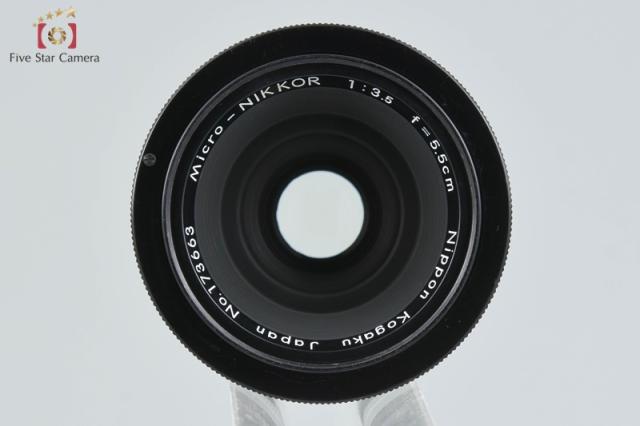 中古】Nikon ニコン Micro NIKKOR 55mm f/3.5 初期型 爪無し 中古】Nikon ニコン Micro NIKKOR 55mm f/3.5 初期型 爪無し