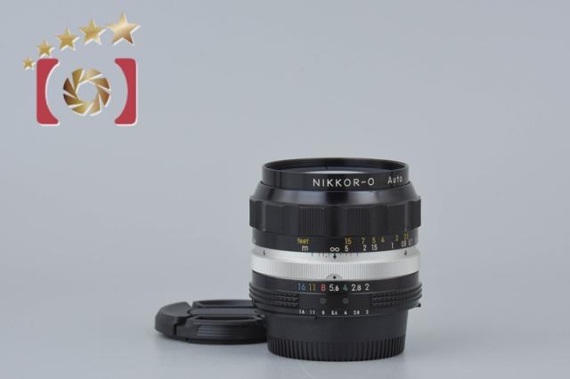 【中古】Nikon ニコン NIKKOR-O Auto 35mm f/2 爪無し