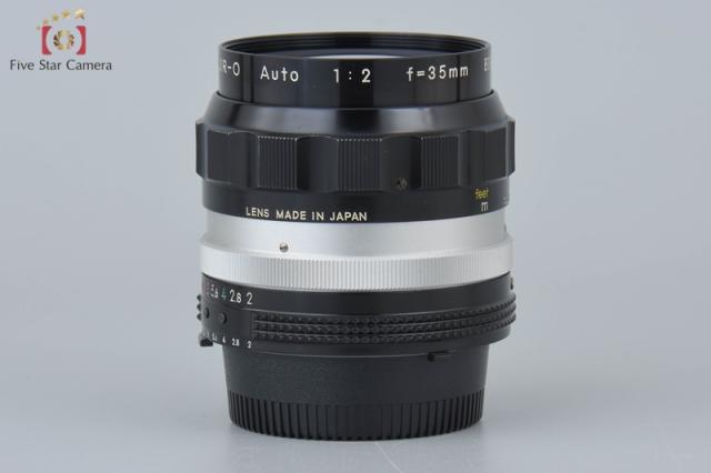 【中古】Nikon ニコン NIKKOR-O Auto 35mm f/2 爪無し