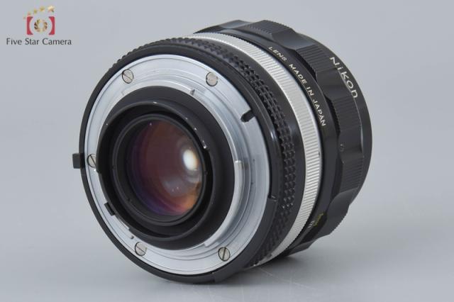 【中古】Nikon ニコン NIKKOR-O Auto 35mm f/2 爪無し