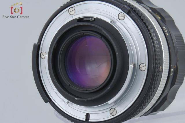 【中古】Nikon ニコン NIKKOR-O Auto 35mm f/2 爪無し