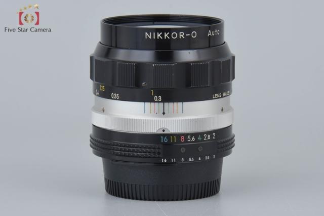 【中古】Nikon ニコン NIKKOR-O Auto 35mm f/2 爪無し