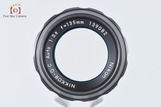 中古】Nikon ニコン NIKKOR-Q.C Auto 135mm f/3.5 2025.9月