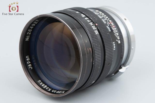 【中古】Nikon ニコン NIKKOR-S.C 85mm f/1.5 ニコンSマウント_2
