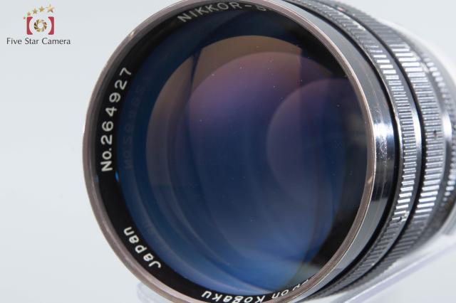 【中古】Nikon ニコン NIKKOR-S.C 85mm f/1.5 ニコンSマウント_4