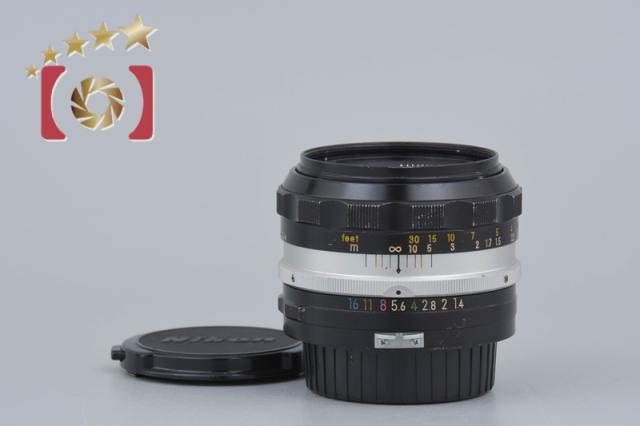 中古】Nikon ニコン NIKKOR-S.C Auto 50mm f/1.4 中古】Nikon ニコン NIKKOR-S.C Auto 50mm f/1.4