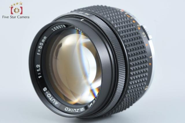 【中古】OLYMPUS オリンパス G.ZUIKO AUTO-S 55mm f/1.2