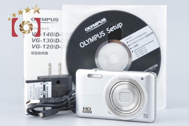【激レア未使用品】OLYMPUS VG-140 シルバー デジカメ 中古】OLYMPUS オリンパス VG-140 シルバー コンパクトデジタルカメラ