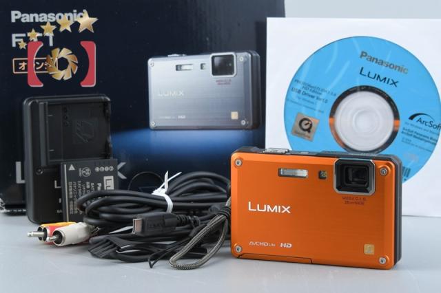 中古】Panasonic パナソニック LUMIX DMC-FT1 サンライズオレンジ