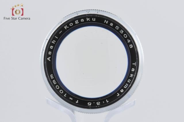 【中古】PENTAX ペンタックス TAKUMAR 100mm f/3.5 M37マウント_6