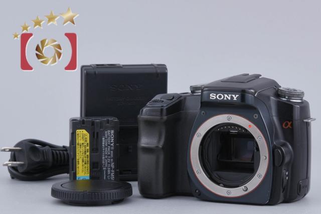 中古】SONY ソニー α100 DSLR-A100 ブラック デジタル一眼レフカメラ