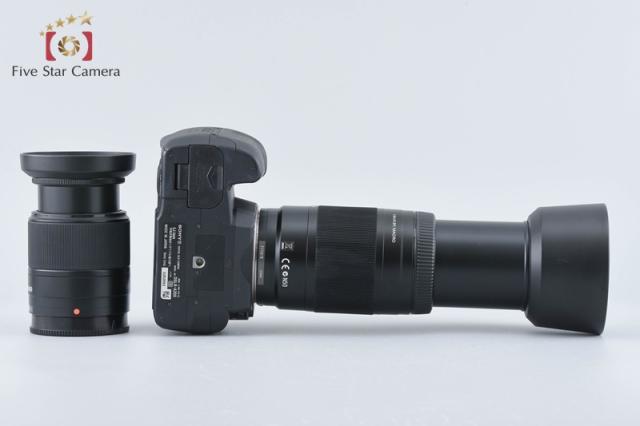 中古】SONY ソニー α200 DSLR-A200 ダブルズームレンズキット ブラック