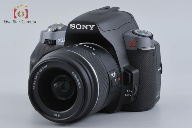 中古】SONY ソニー α330 DSLR-A330 ズームレンズキット ブラック