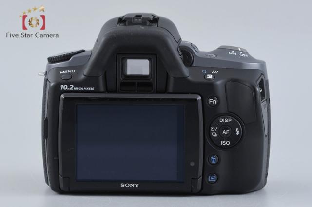 中古】SONY ソニー α330 DSLR-A330 ズームレンズキット ブラック