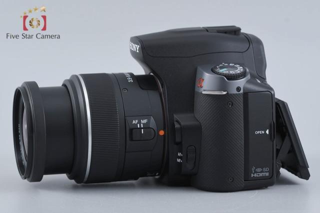 中古】SONY ソニー α330 DSLR-A330 ズームレンズキット ブラック
