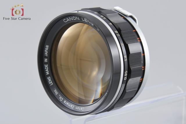 【中古】Canon キヤノン 50mm f/0.95 2025.12月 オーバーホール済み_2