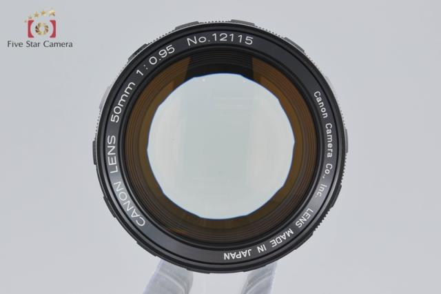【中古】Canon キヤノン 50mm f/0.95 2025.12月 オーバーホール済み_4