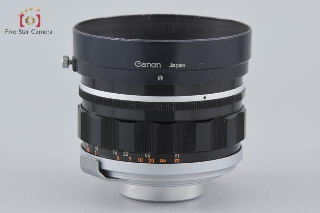 【中古】Canon キヤノン 50mm f/0.95 2025.12月 オーバーホール済み_8