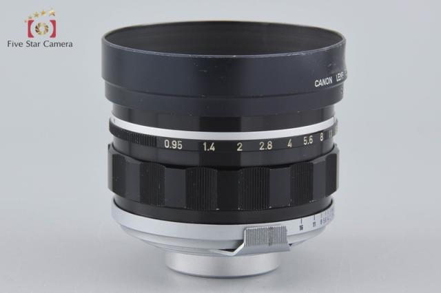 【中古】Canon キヤノン 50mm f/0.95 2025.12月 オーバーホール済み_9