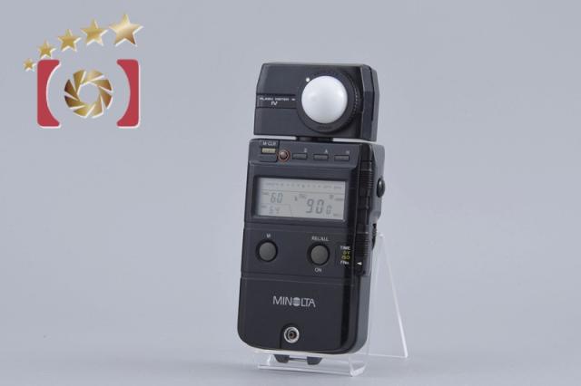 【中古】MINOLTA ミノルタ FLASH METER IV