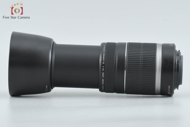 【中古】Canon キヤノン EF-S 55-250mm f/4-5.6 IS_9