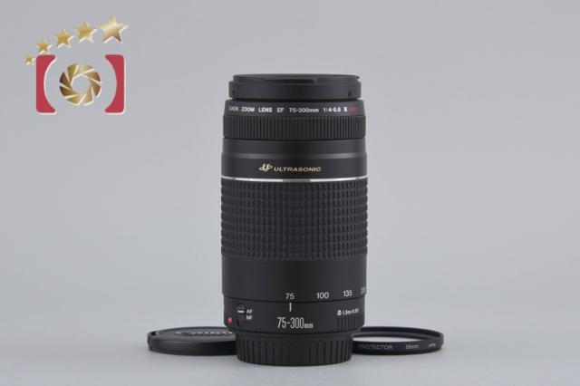 【中古】Canon キヤノン EF 75-300mm f/4-5.6 III USM