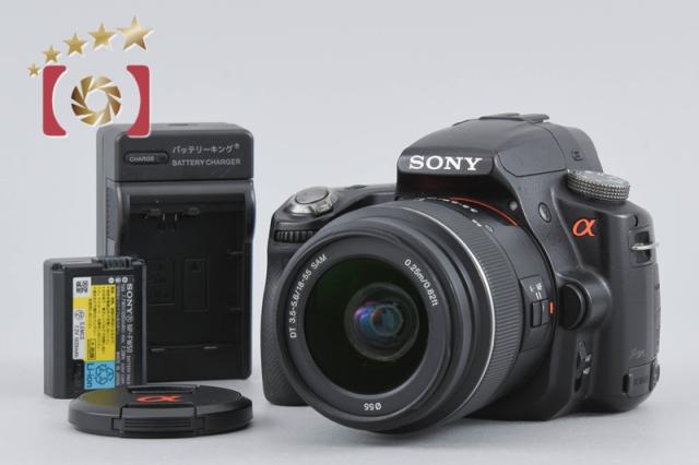 【中古】SONY ソニー α55 SLT-A55V ズームレンズキット