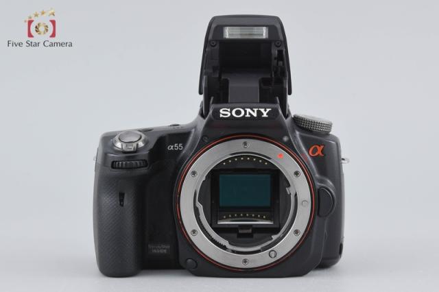 中古】SONY ソニー α55 SLT-A55V ズームレンズキットの通販はau PAY 