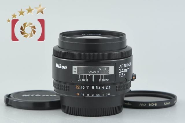 中古】Nikon ニコン AF NIKKOR 24mm f/2.8 【公式通販】