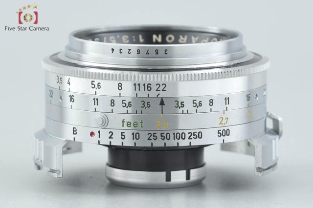 【中古】Voigtlander フォクトレンダー Skoparon 35mm f/3.5 Prominer用_6
