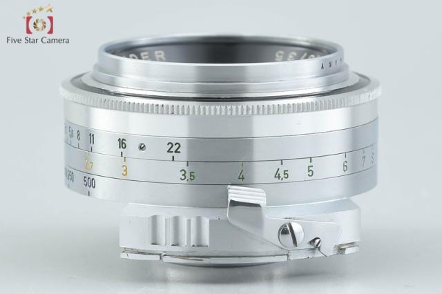 【中古】Voigtlander フォクトレンダー Skoparon 35mm f/3.5 Prominer用_7