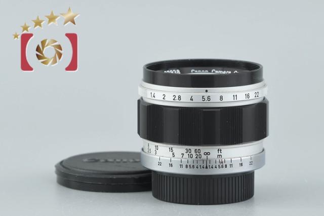 【中古】Canon キヤノン 50mm f/1.4 L39 ライカスクリューマウント