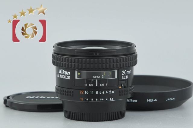 中古】Nikon ニコン AF NIKKOR 20mm f/2.8の通販はau PAY マーケット 
