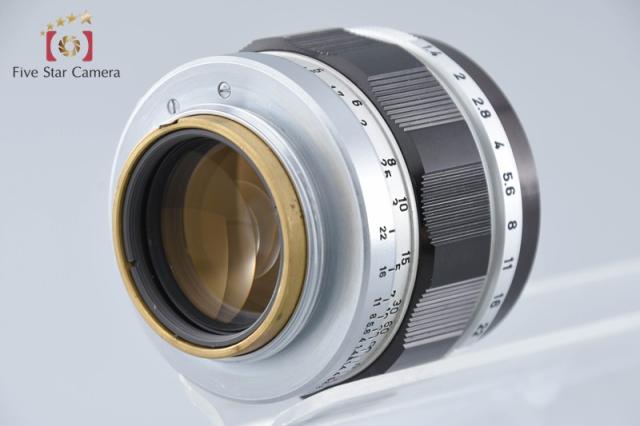 【中古】Canon キヤノン 50mm f/1.4 L39 ライカスクリューマウント_3