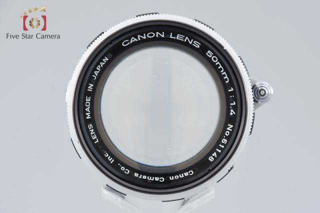 【中古】Canon キヤノン 50mm f/1.4 L39 ライカスクリューマウント_4
