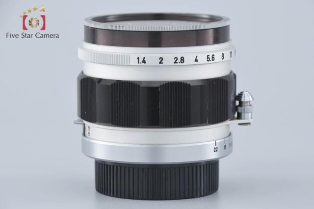 【中古】Canon キヤノン 50mm f/1.4 L39 ライカスクリューマウント_9
