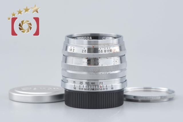 【中古】Canon キヤノン 50mm f/1.8 L39 ライカスクリューマウント
