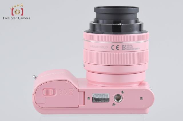 【中古】SAMSUNG サムスン NX1000 ピンク + NX 20-50mm f/3.5-5.6 ED II i-Function 海外版 元箱付き_6