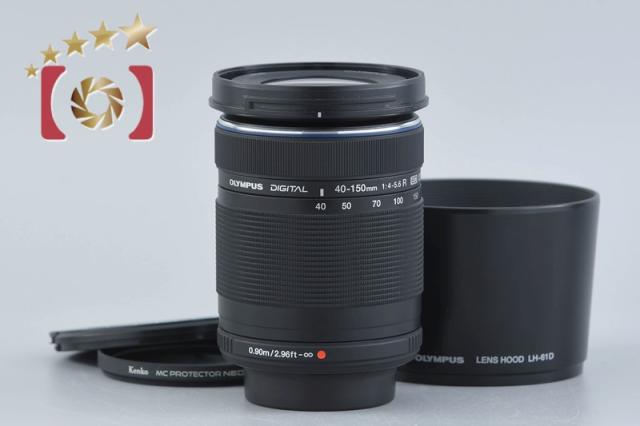 【中古】OLYMPUS オリンパス M.ZUIKO DIGITAL ED 40-150mm f/4-5.6 R ブラック