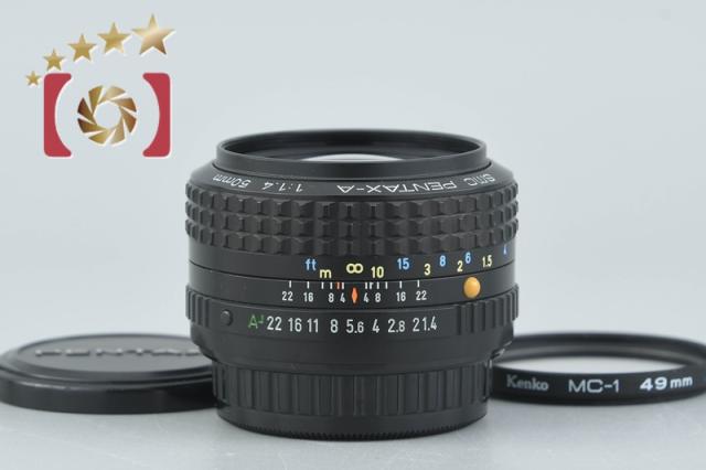 【中古】PENTAX ペンタックス SMC A 50mm f/1.4