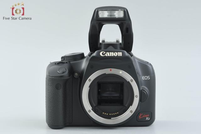 【中古】Canon キヤノン EOS Kiss X2 レンズキット シャッター回数僅少_1
