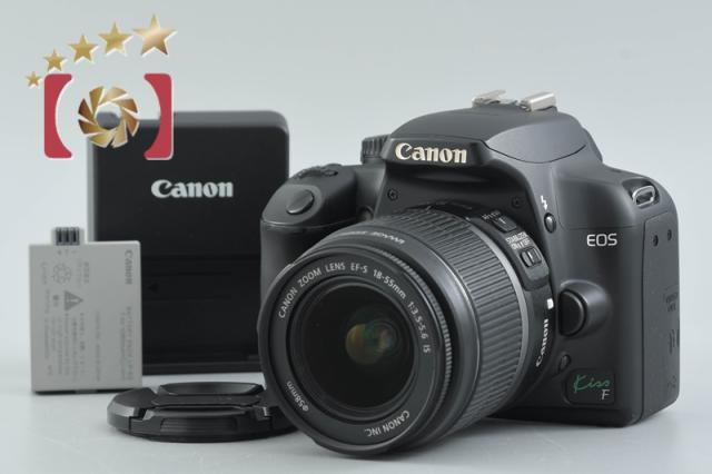 【中古】Canon キヤノン EOS Kiss F レンズキット シャッター回数僅少