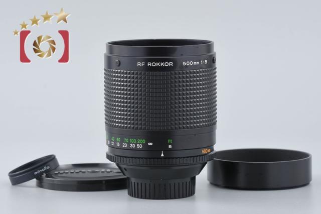 【中古】MINOLTA ミノルタ RF ROKKOR REFLEX 500mm f/8