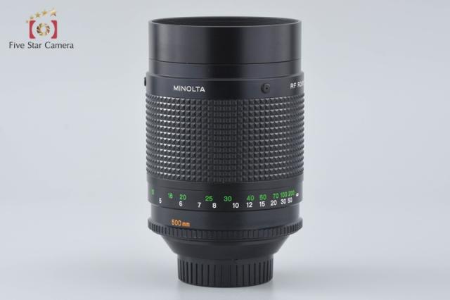 【中古】MINOLTA ミノルタ RF ROKKOR REFLEX 500mm f/8_7