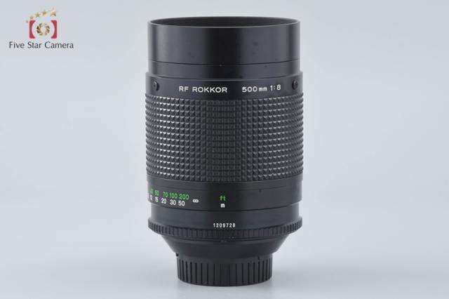 【中古】MINOLTA ミノルタ RF ROKKOR REFLEX 500mm f/8_8