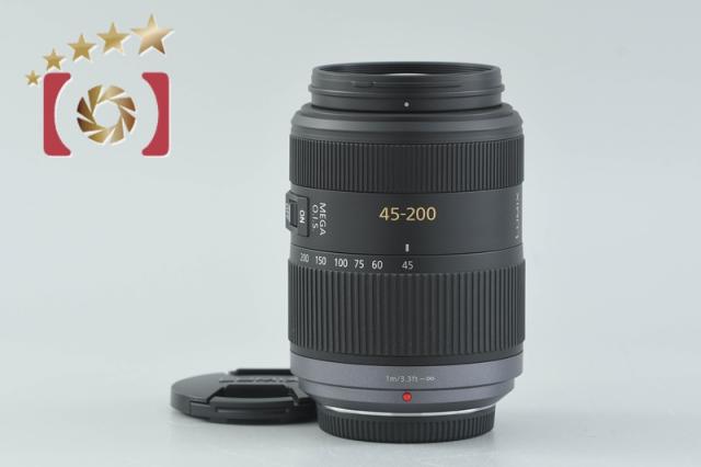 【中古】Panasonic パナソニック LUMIX G VARIO 45-200mm f/4-5.6 MEGA O.I.S. H-FS045200